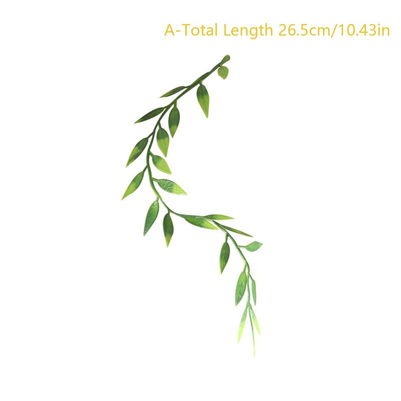 1Pc 1:12 Dollhouse Miniature Flower Vine Gardening Plant Ornament Decor Toy