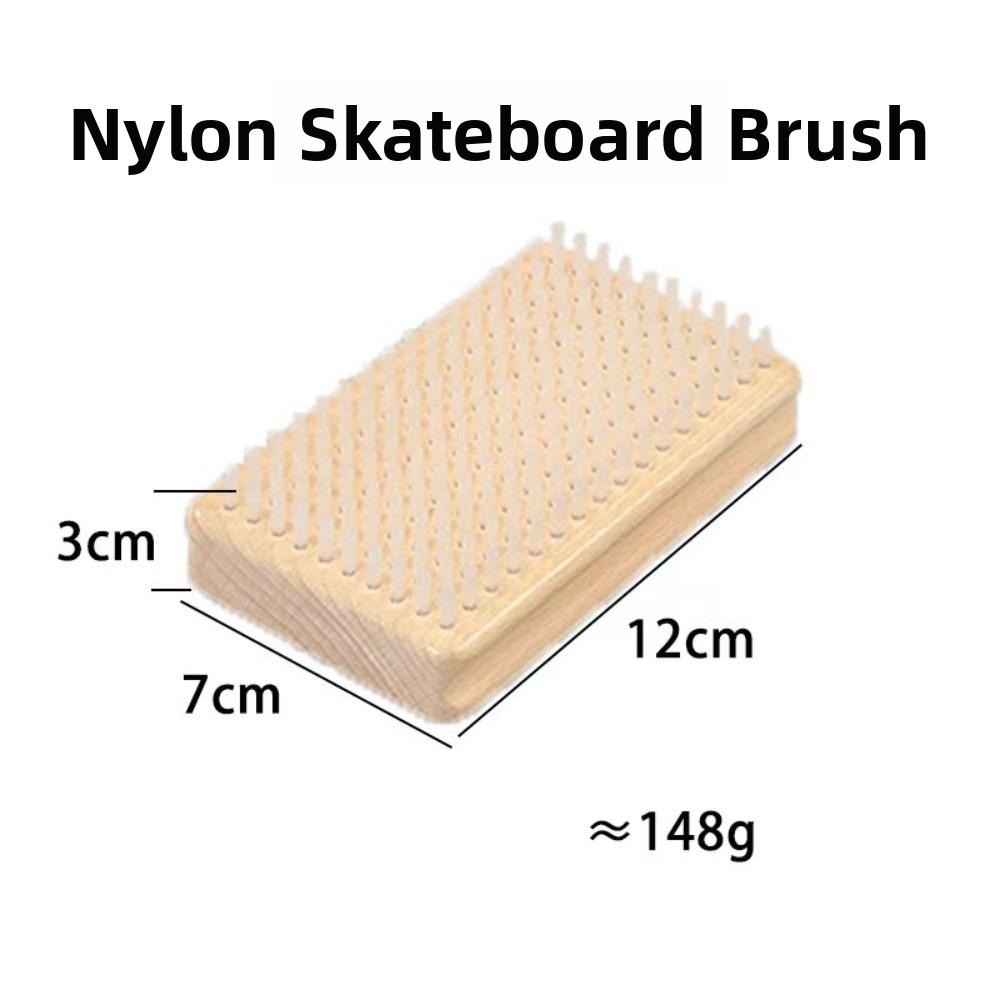 Nylon Bristle Ski Waxing Brush Brass Bristle Snowboard Maintenance Tool  Ski Tuning