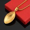 European and American Rugby Fashion Necklace Pendant for Men and Women, Japanese and Korean Titanium Steel Long STN1848