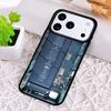 Motherboard Circuit Board Shockproof Phone Case for iPhone 17 Air 16e 15 11 12 14 13 Pro Max Cover Coque