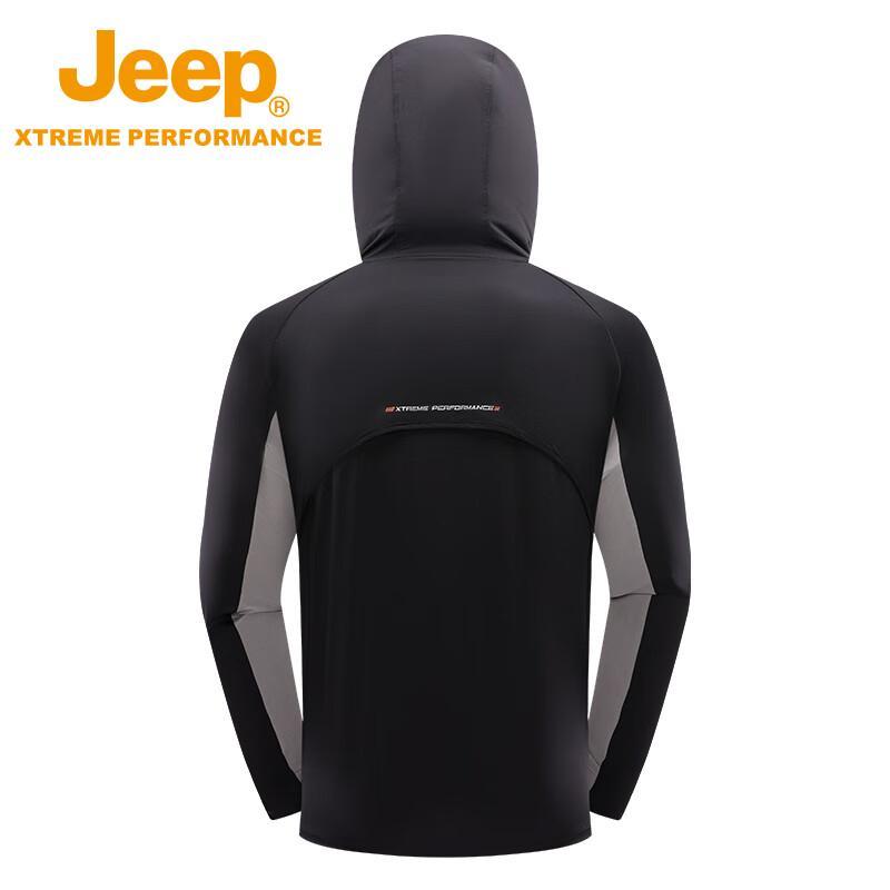 Jeep Men's Outdoor UV Protection Cooling Sun Jacket