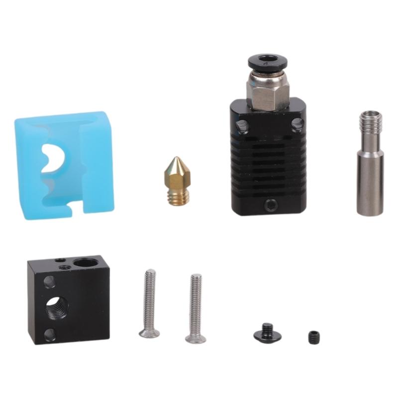 

3D Printer Parts Full Metal J-head Hotend MK8 Extruder Kit For CR-10 CR-10S Ender 3/3S Bowden Extruder 1.75/0.4MM Nozzle 1