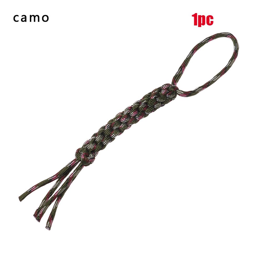1/2pcs Camping Corn Knot Nylon Chain Tool Keychain DIY Tools Falling Paracord Rope Ornaments 7 Strands Ropes Knife Pendant