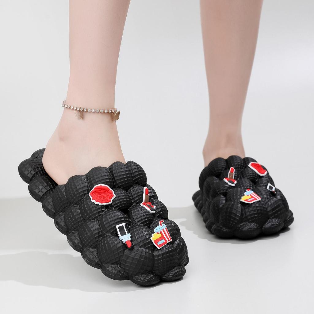 New Stylish Women's Cartoon Flat Sandals: Comfortable Slippers for Home, Outdoor, Daily, Beach, or Casual Party Wear.