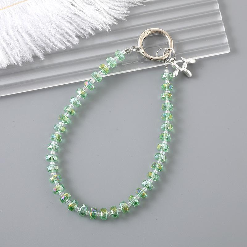 Κρεμαστό Κινητού με Κρύσταλλα και Χάντρες: Κορδόνι για Τσάντα Πολυτελείας & Μπρελόκ Αντι-Πτώσης.