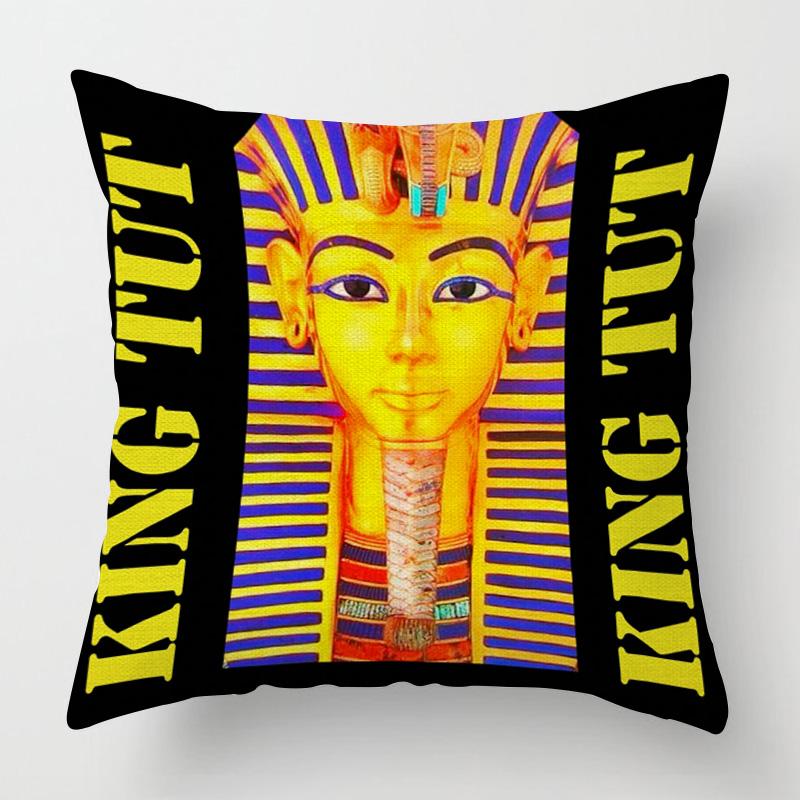 Moderne Dekorative Kissen für Zuhause Wohnzimmer Dekoration Überwurf Kissenbezug 45*45 40X40cm 60X60cm 45X45cm 50X50cm Ägypten Pharao