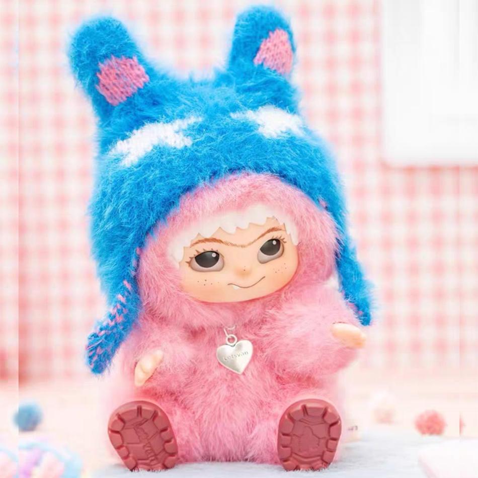 Wakuku пухнастий модний веселий подарунковий набір мила фігурка Wakuku коробка-сюрприз мила лялька підвіска лялька сумка-сюрприз подарункова іграшка