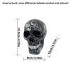 Halloween-Atmosphäre Rendering Schädel Harzornamente Feiertagsgeheimräume Horror Bunte Knochendekorationen Harzhandwerk Geschenke