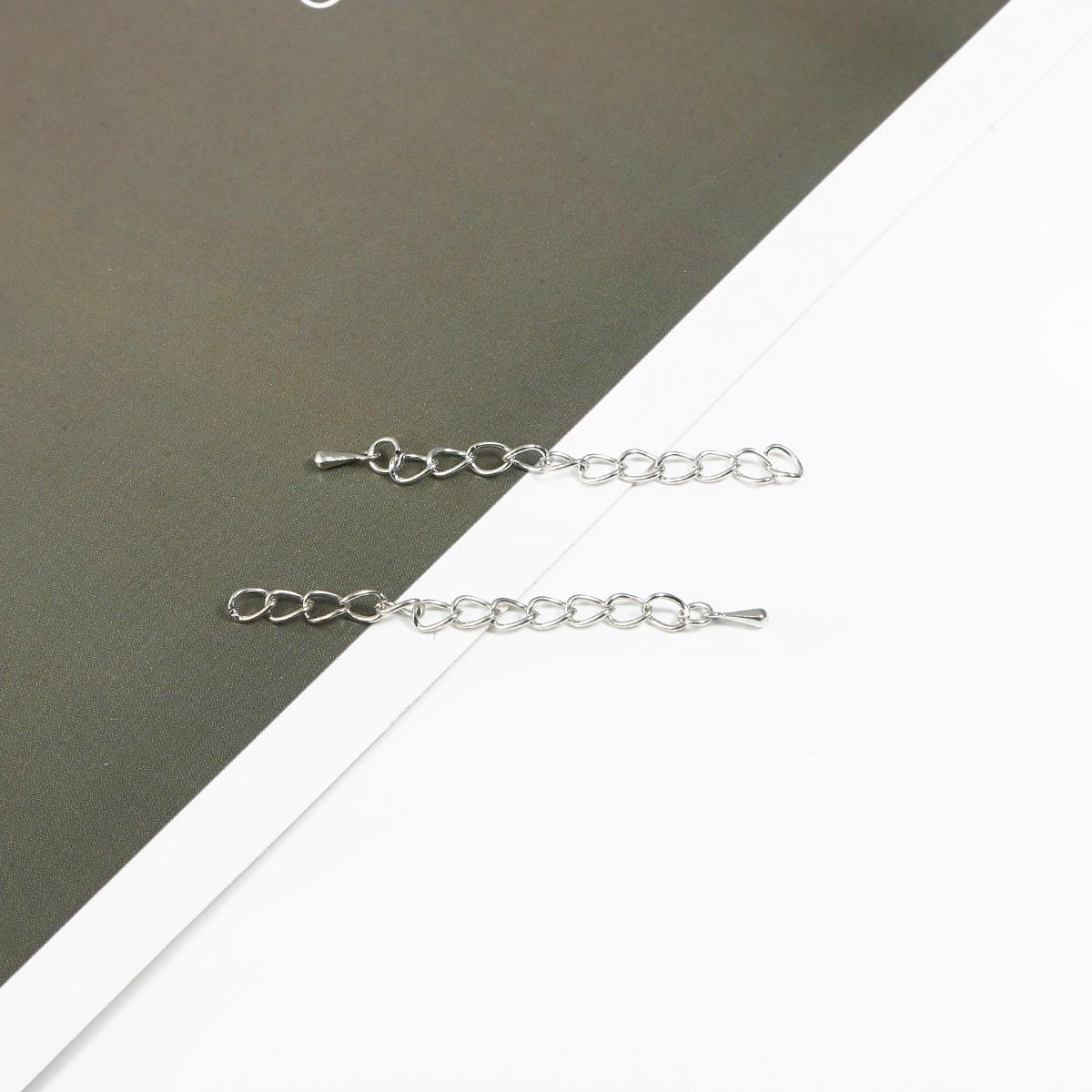 

10 шт. Железная хвостовая цепочка+Капля воды+Застежка-лобстер Принадлежности Цепочка для ожерелья браслета DIY Изготовление ювелирных изделий Фурнитура 05