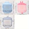 Cute Animal Baby Bath Toy Storage Net Bag Suction Cup Hanging Mesh Organizer for Bathroom Kids Shower Water Toys Container