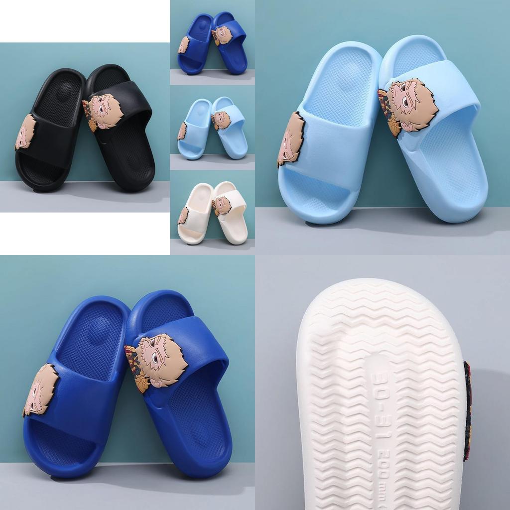 Bequeme Kinder Schwarze Wukong Hausschuhe Weiche Sohle Rutschfest Atmungsaktives Design Für Jungen Und Mädchen