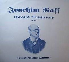 

LP Record JOACHIM RAFF - ZURICH PIANO QUINTET - Grand Quintuor Op.107 ADR1 ADRIANO 1977 Switzerlan Classical Used