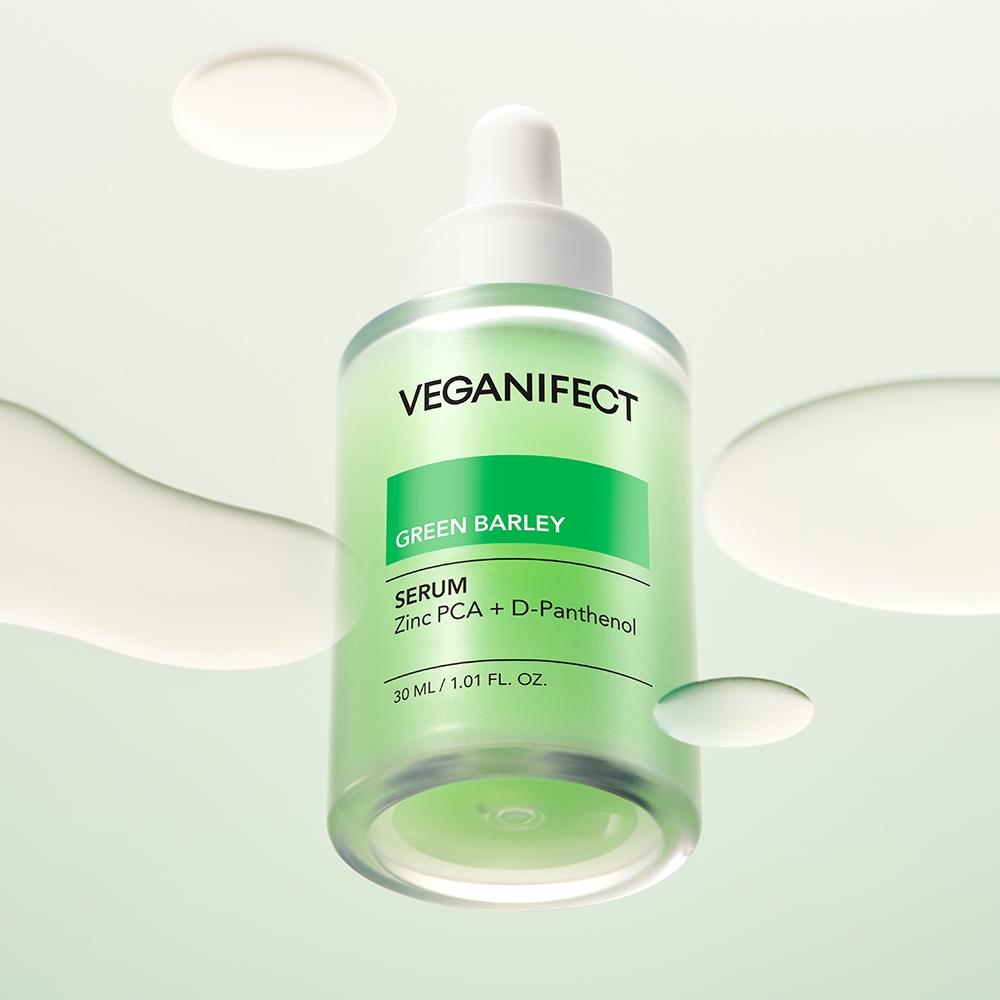 Vegan Effect [trouble  Soothing  Sebum Care] Vegan Effect Green Barley Zinc Serum 30ml