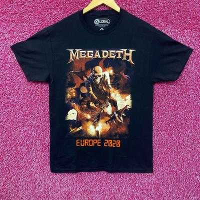 Megadeth Smash Guitar Tournée Europea 2020 Maglietta