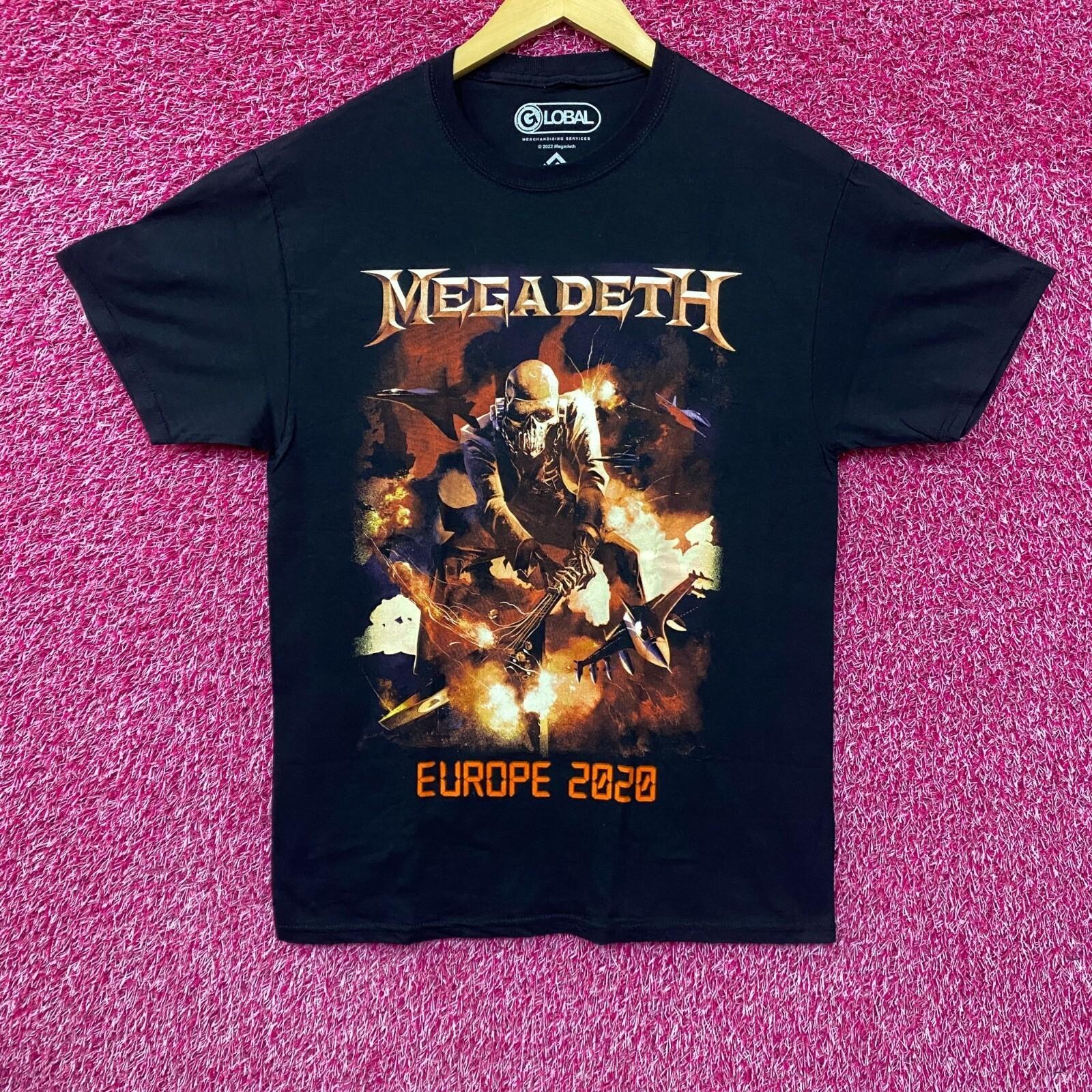 Футболка Megadeth Smash Guitar Europe Tour 2020 XL
