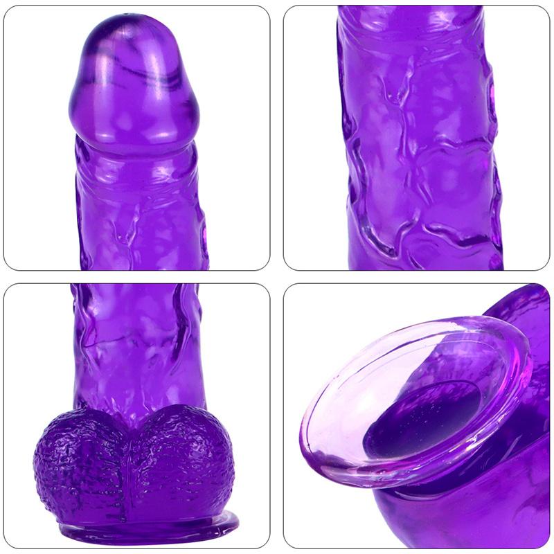 6.5 Cm Female Thick Sucker Dildo Simulation Dildo Masturbation Device Super Large Manual