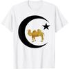 Moor Moorish American Crescent Moon and Camel T-Shirt