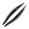 2x Car Headlight Eyebrows Eyelids Cover Trim For BMW 5 Series F10 2014-2016