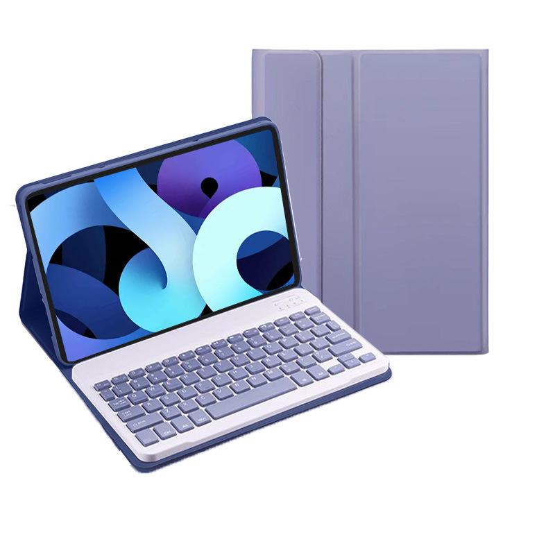 Detachable Leather Bluetooth Keyboard Case for Xiaomi Tablet 7/Redmi Pad 11.2