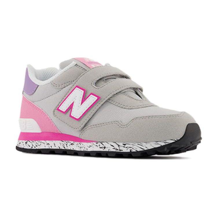 New Balance 515 Kids Grey Low Top Casual Shoes Comfortable Versatile Wear Resistant PV515DK