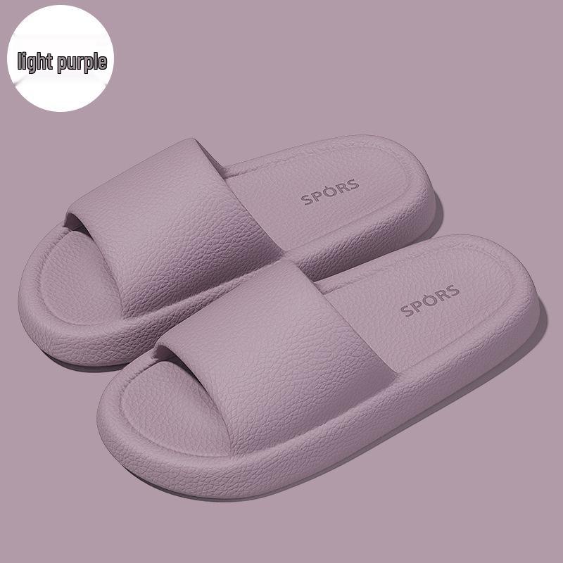 Women's and Men's Summer Non-Slip Cool EVA Bathroom Slippers with Soft Bottom.