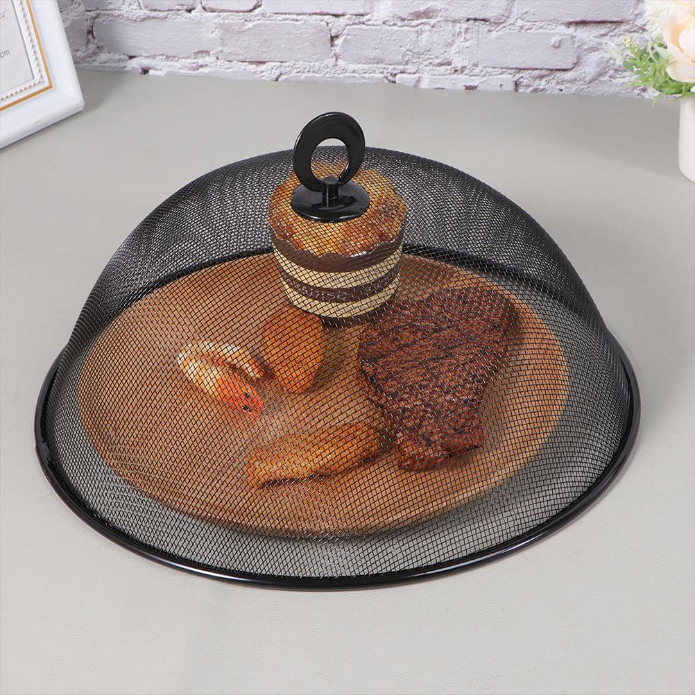 2 Pcs Tent Camping Vegetable Cover Mesh Cake Covers Food Dome Stainless Steel Fruit Net Household
