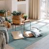 Light Grey Jute and Cotton Chenille Handcrafted Rug 120x170