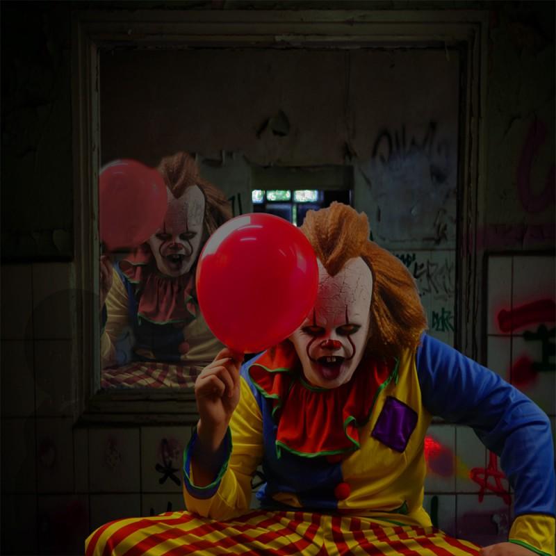 2019 It Chapter Two Pennywise Mask Halloween Horror Cosplay Costume Props