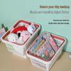Modern Handheld Bathroom Cosmetics Organizer Basket