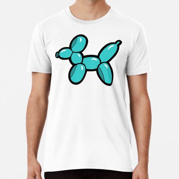 Balloon Animal Dogs Pattern In Coral S To 5XL Made In the AU/USA T-Shirt