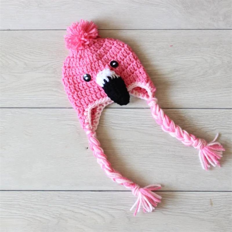 

Новая чистая ручная вязка крючком забавная роговая модная модная персонализированная взрослая шапка Child 50-54cm