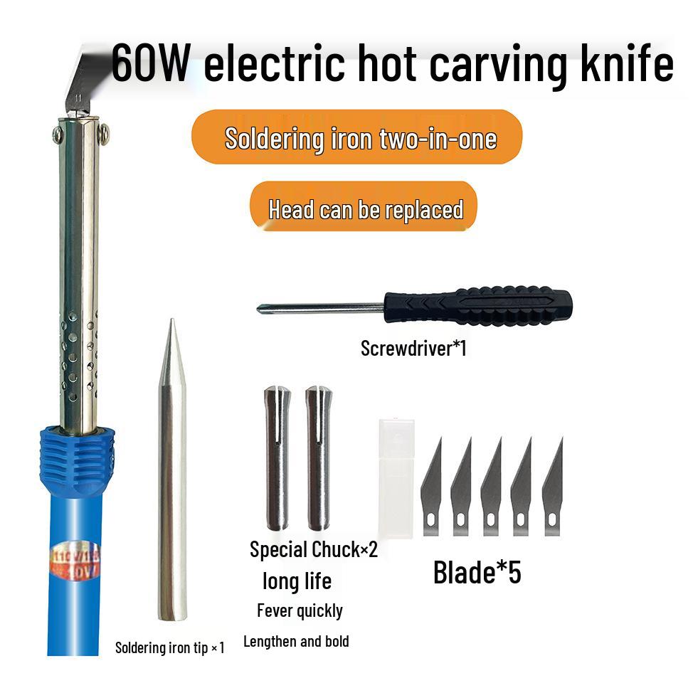 Electric Soldering Iron & Engraving Knife Tool for Gardening and Household Use