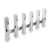 6 Tubes Fishing Rod Holder Stainless Steel Fishing Pole Rack for Boats Trucks Kayak Boxes
