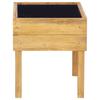 Elevated Planter Box 50 X 40 X 45 Cm Solid Acacia Wood