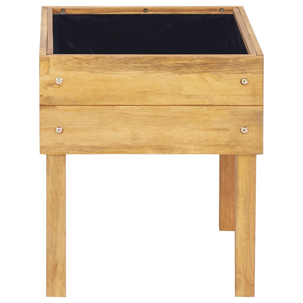 Elevated Planter Box 50 X 40 X 45 Cm Solid Acacia Wood