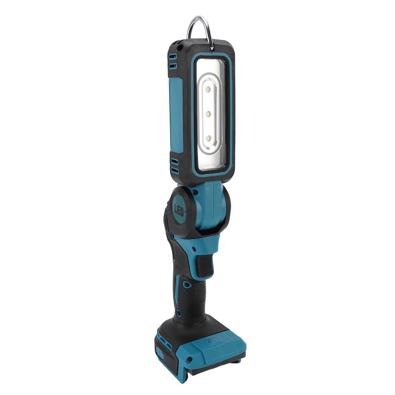 

18V Cordless LED Work Light, 1000lb 500lb Mechanical Light, 90 Degree Rotatable Lamp for Outdoor Construction, Workshop, Camping