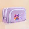 Kpop Dämonenjäger Federmäppchen Cartoon Kawaii Mädchen Stiftebox Stifthalter Tasche für Schüler Schulanfang Schreibwaren Geschenkartikel