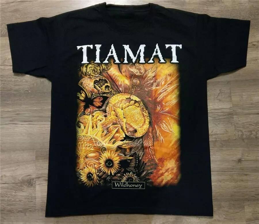 

New popular TIAMAT Wildhoney Short Sleeve Cotton Black Shirt All size FN853 Unisex T-Shirt XXXXL