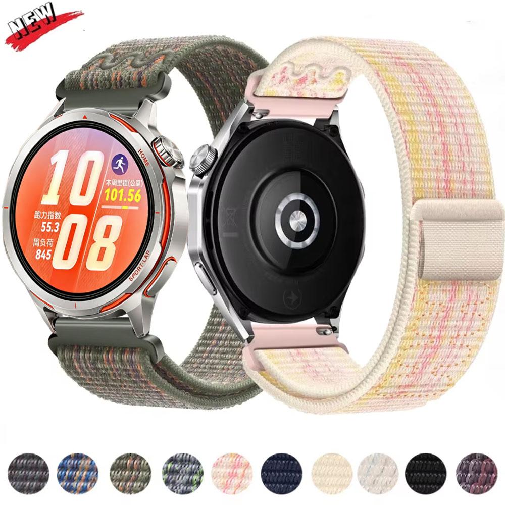 22mm 20mm Nylon Band For Huawei Watch GT6/5/4/3/GT Runner 2 Wristband Bracelet Samsung Watch 7 6 5 4 Amazfit Active 3/2/Max Belt