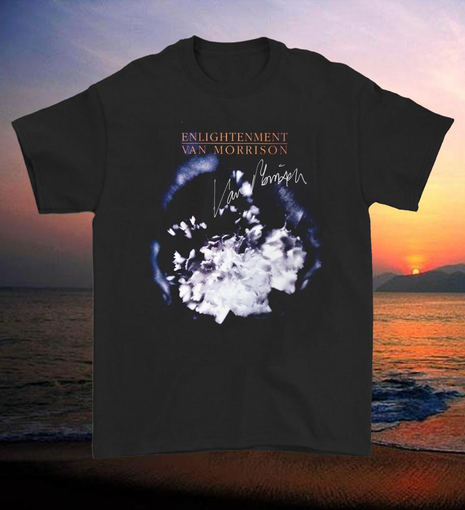 Van Morrison Enlightenment Black Men hirt Xmas S to 5XL PM168 XXXXL
