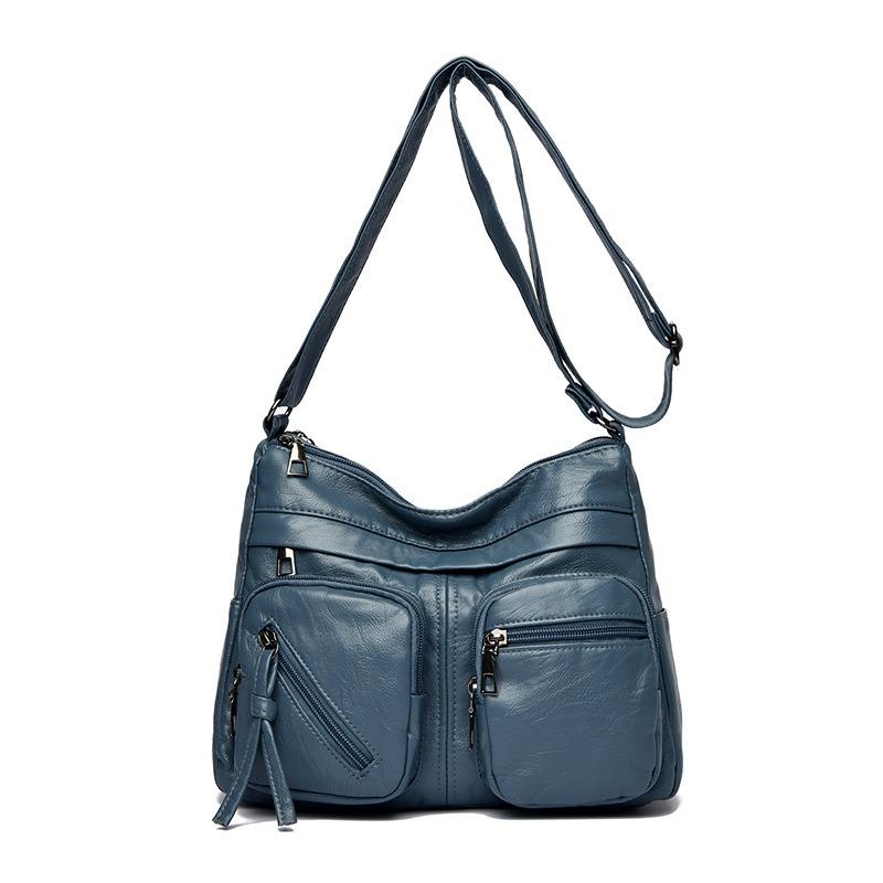 Spice Girl Street Retro Schulter Messenger Bag Geschlechtsneutral Lokomotivtasche Cool Drag Mehr Reißverschlusstasche Lokomotivtasche