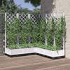 Planter with Trellis 120x120x121.5 Cm PP