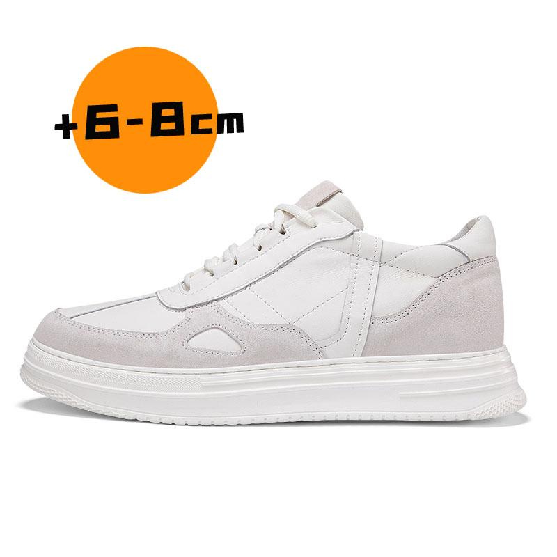 

Fashion Genuine Leather Men s Sneakers Stylish Design Casual Shoes Thick Bottom Male Skateboard Footwear Leisure Walk Tenis Masculino 44