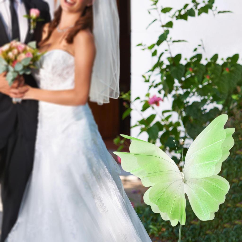 Artificial Butterfly Decoration for Baby Shower Decor Party Supplies Holiday