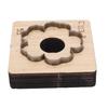 Flower Leather Cutting Die Carbon Steel Leather Craft Punching Mold for Keychain Bag Decoration 55mm/21.65in