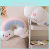 Einzigartiges Ins-Stil Einfaches Einhorn Regenbogen Wolke Herz Plüschkissen für Sofa und Bett