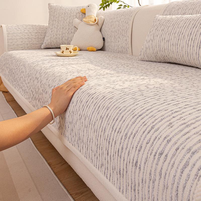 Chenier Non-Slip Sofa Cushion Is Universal In All Seasons  New Seat Cushion Light Luxury High-End All-Inclusive Sofa Cover Towel