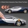 1:24 Tourbillon Bolide Sports Car Model Toy Music Light Pull Back Supercar Simulation Vehicles Toys Models Office Table Ornament