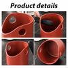Coffee Knock Box Espresso Grounds Noise Reduction Nonslip Base Organizer Removable Rod