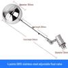Qizhou 304 Stainless Steel Adjustable Float Valve